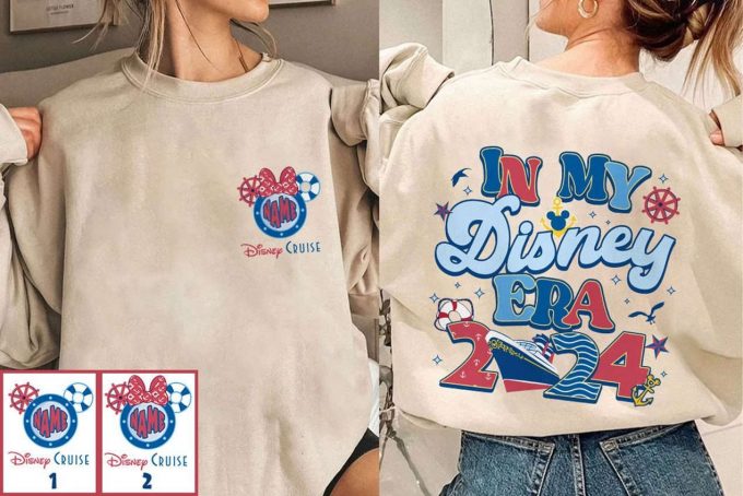 In My Disneyland Era 2024 Shirt Cruise Line Family T-Shirt Mickey Cruise Sweatshirt 1