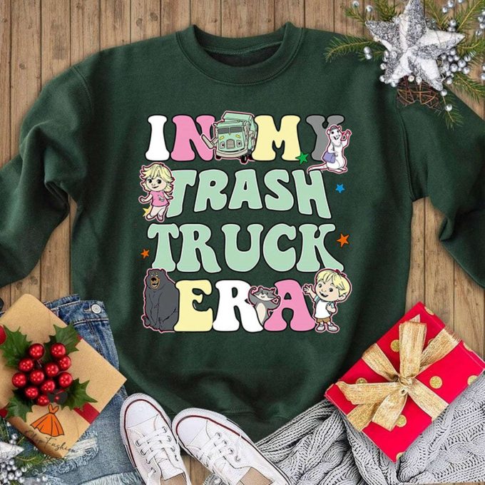 In My Trash Truck Era Shirt | Vintage Trash Truck Shirt | Cute Trash Truck Family Shirt | Matching Birthday Tee | Trash Truck Party 1