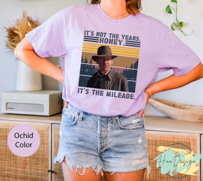 Indiana Jones Retro Comfort Colors T-Shirt: Vintage Cowboy Movie Shirt 2