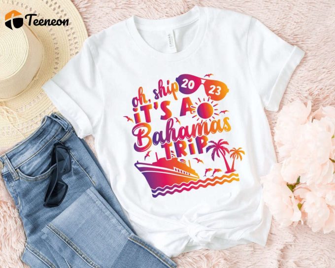 2023 Bahamas Trip Shirt: Cruise Time With Friends Vacation Matching Shirt 1