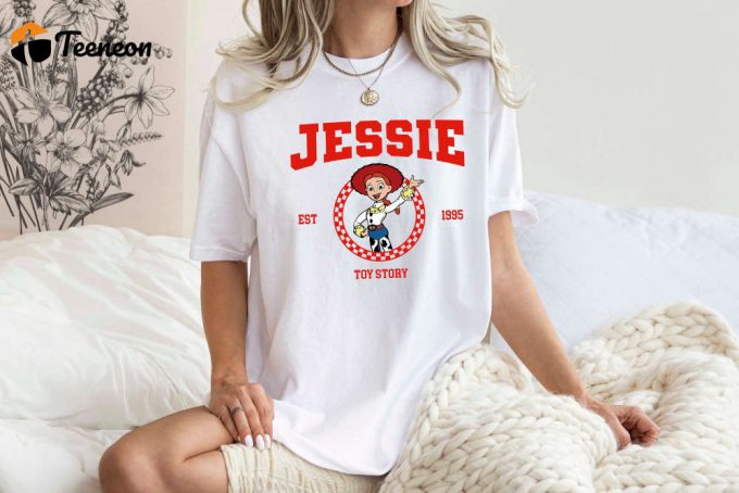 Retro Vibes Jessie T-Shirt: Toy Story &Amp;Amp; Disney Shirt For Birthday Girl Ideal Toy Story Gift &Amp;Amp; Disney Trip Shirt - Comfort Colors 1