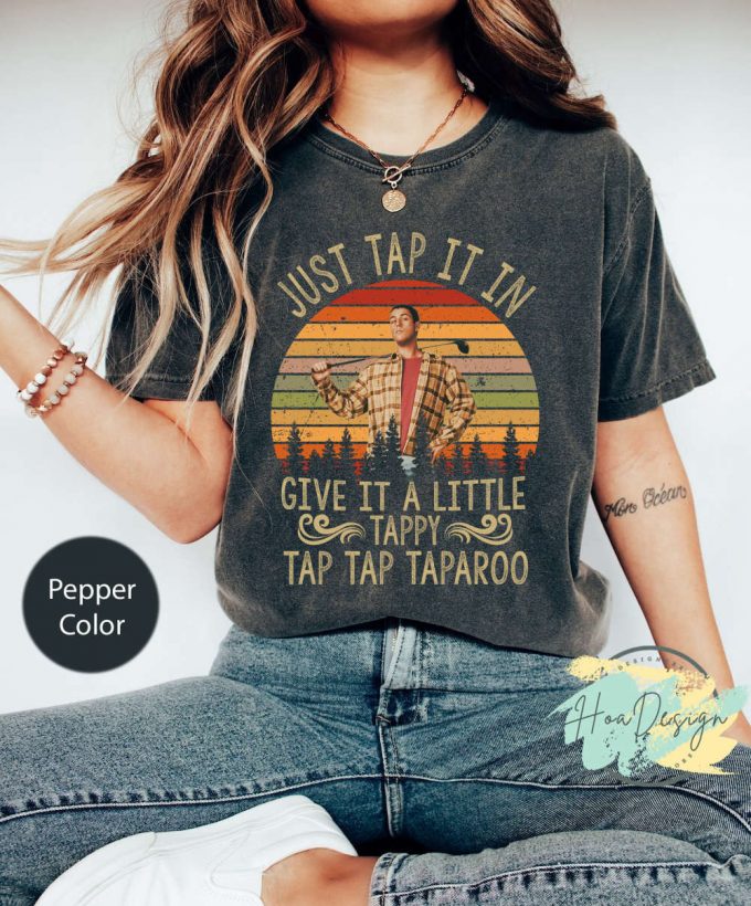 Vintage Comfort Colors T-Shirt - Just Tap It In! Funny Movie Quote Unisex Tee 2