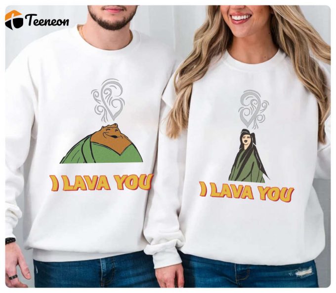 Lava Film Shirt: I Lava You &Amp;Amp; Uku And Lele Couple Valentine S Day Shirt - Disneyland Couple Valentine Shirt 1