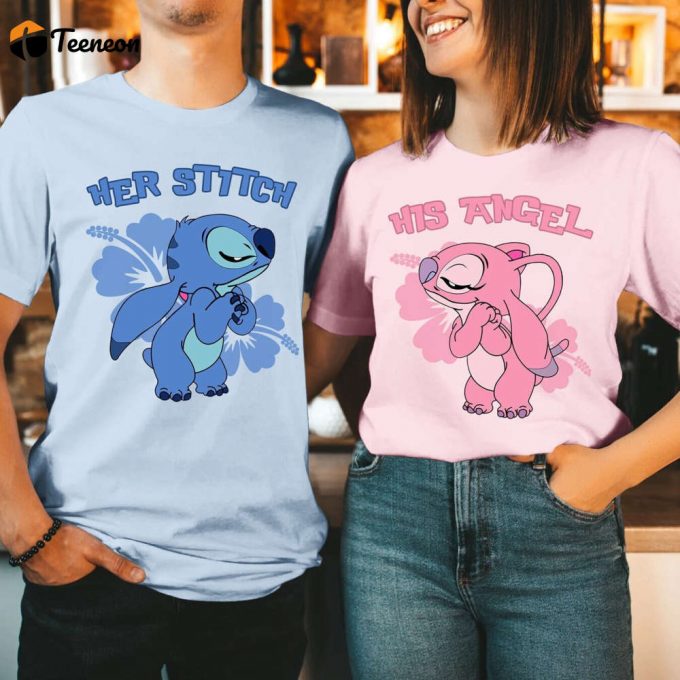 Lilo &Amp;Amp; Stitch Shirt Ohana Means Family Disney Vacation Valentine &Amp;Amp; Disneyland Shirts 1