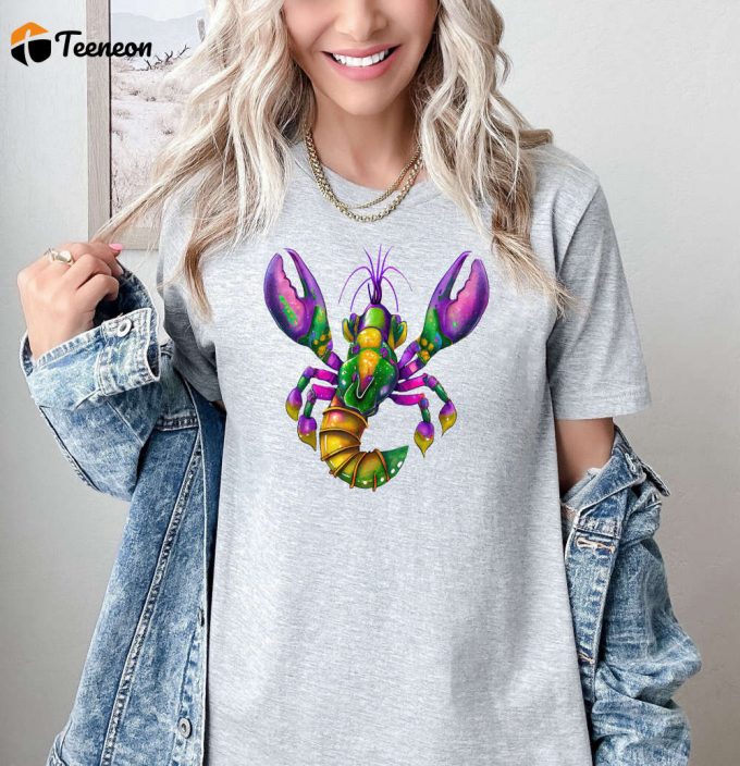 Stylish Mardi Gras Shirt Collection: Fat Tuesday Crawfish Nola &Amp;Amp; Beads Festival Tees - Perfect Women S Carnival And Party Attire! 1