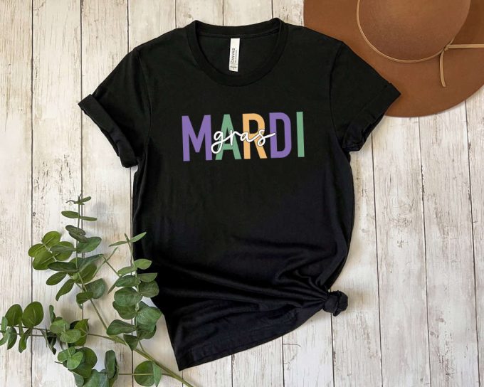 Shop The Best Mardi Gras T-Shirt Collection: Fat Tuesday Festival Carnival Fleur De Lis Mardi Gras Party New Orleans Shirt 2