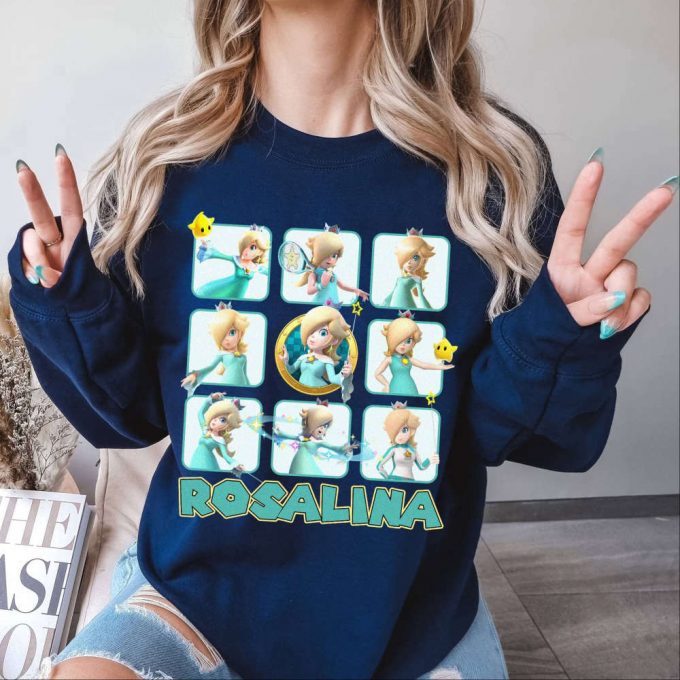 Super Mario Princess Rosalina Shirt Women S Tshirt For Mario Fans 2