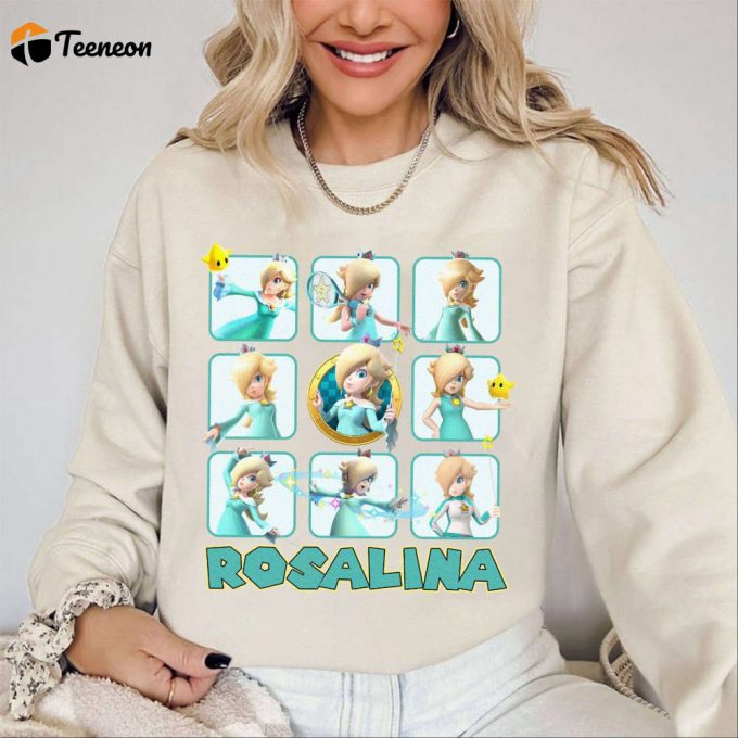 Super Mario Princess Rosalina Shirt Women S Tshirt For Mario Fans 1