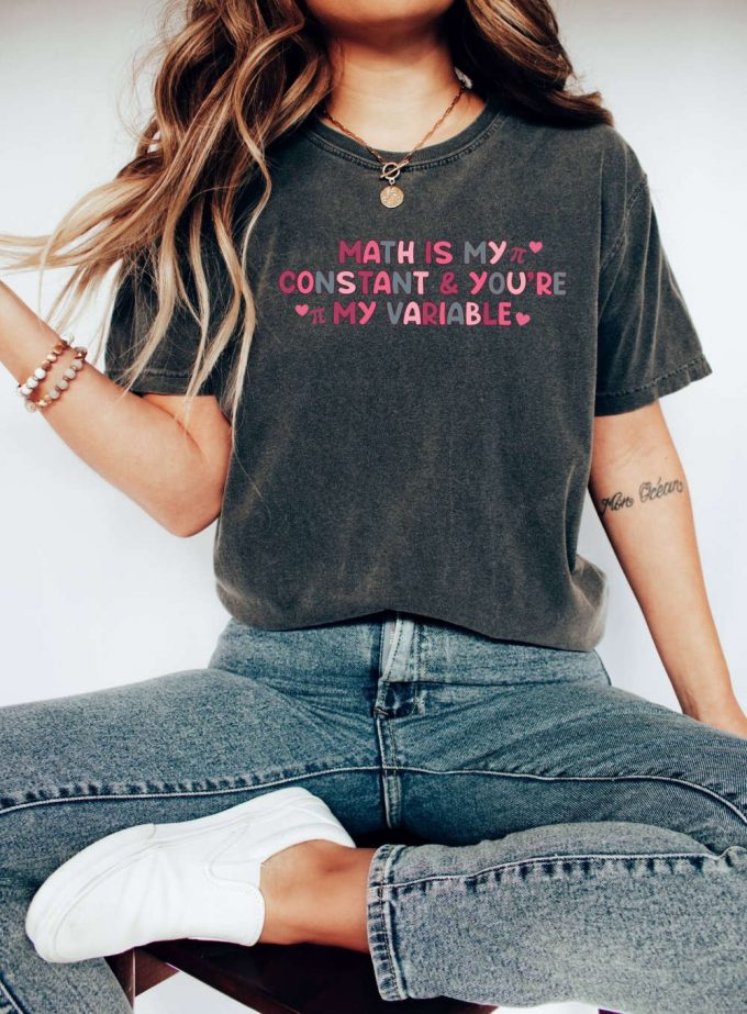 Mathematic Teacher Shirt: Funny Saying &Amp; Valentine S Day Gift For Teacher School Squad Shirt Love School Shirt - Shop Now! 2