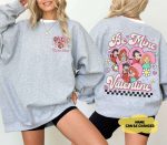 Max and Roxanne Couple Be Mine Valentine Shirt – Custom Sweatshirt for Disneyland Couple Gift & Goofy Movie Fans