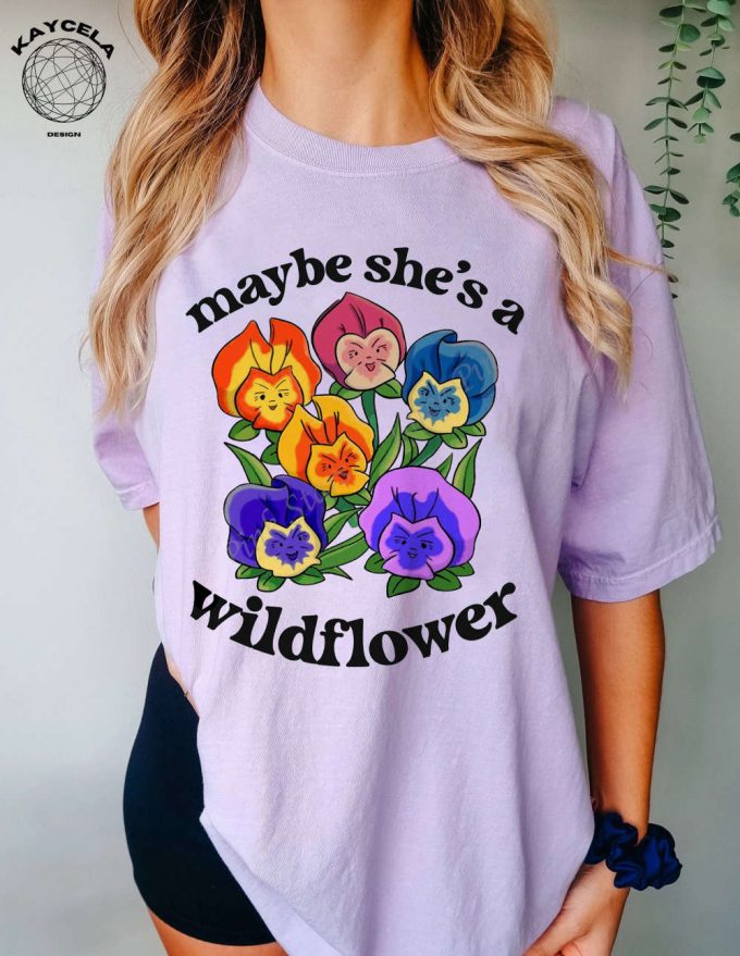 Wildflower Wonderland: Disney Vacation Tee With Alice In Wonderland Shirt Perfect For Disneyworld Shirts And Garden Lovers 2