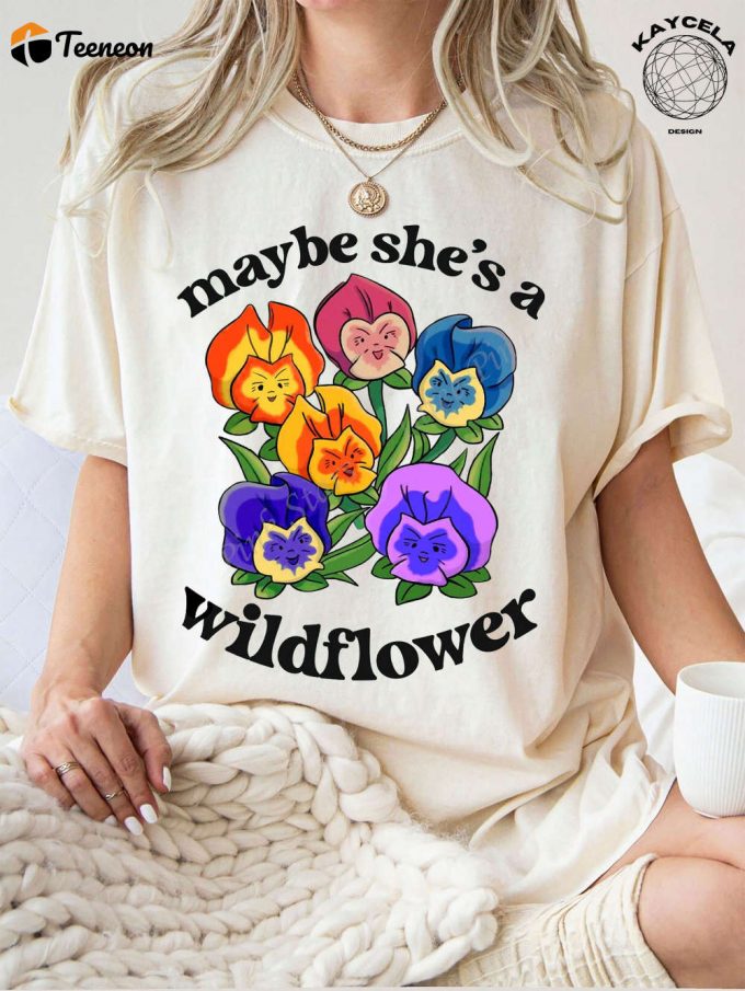 Wildflower Wonderland: Disney Vacation Tee With Alice In Wonderland Shirt Perfect For Disneyworld Shirts And Garden Lovers 1