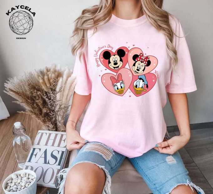 Spread Love With Mickey And Friends: Valentine Shirt &Amp; Sweatshirt Collection By Disney 2