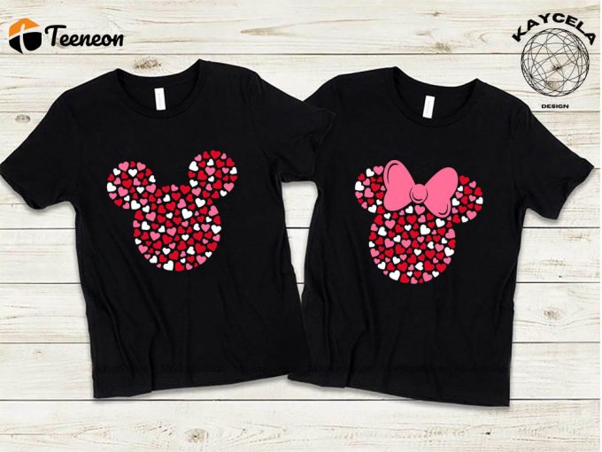 Spread Love With Mickey &Amp;Amp; Minnie: Disney Valentine Shirt Collection Perfect For Disneyland Couples - Valentine S Day Sweatshirt 1