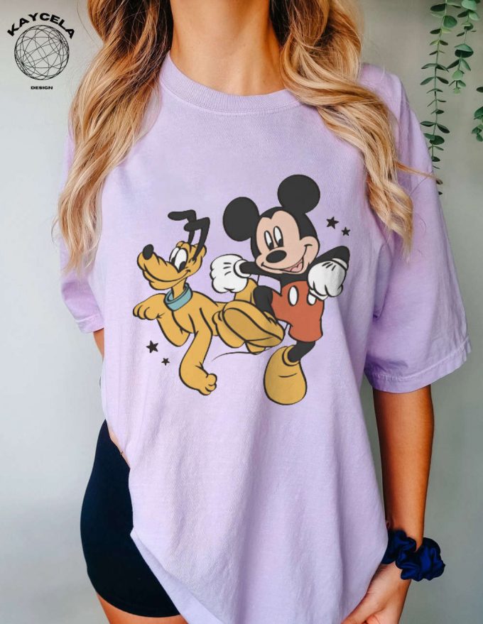 Magical Mickey Mouse And Friends T-Shirt: Disney Vacation &Amp; Matching Shirt For Mouse Family Pluto &Amp; Kids 2