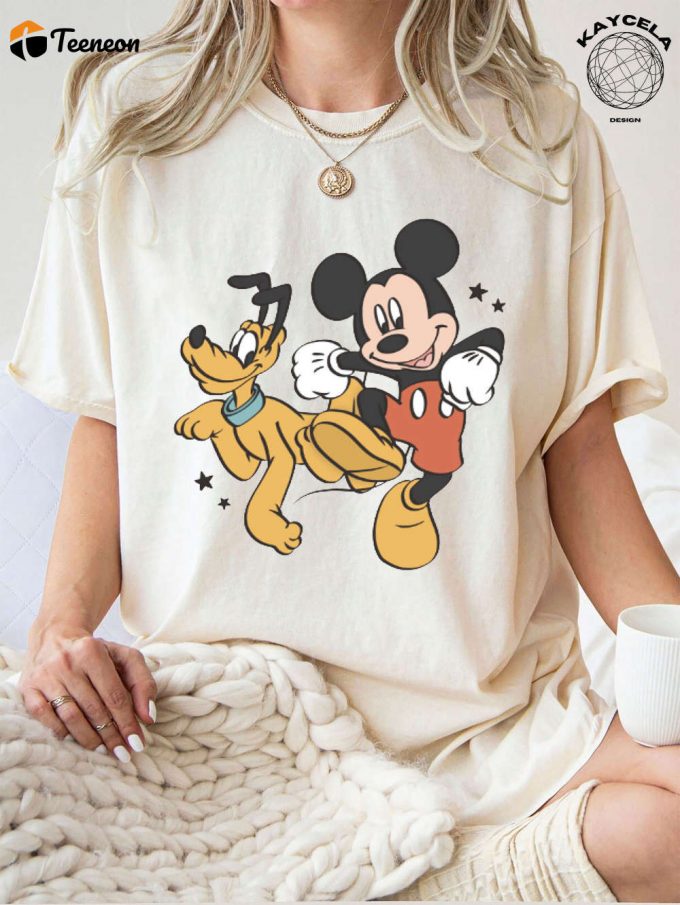 Magical Mickey Mouse And Friends T-Shirt: Disney Vacation &Amp;Amp; Matching Shirt For Mouse Family Pluto &Amp;Amp; Kids 1