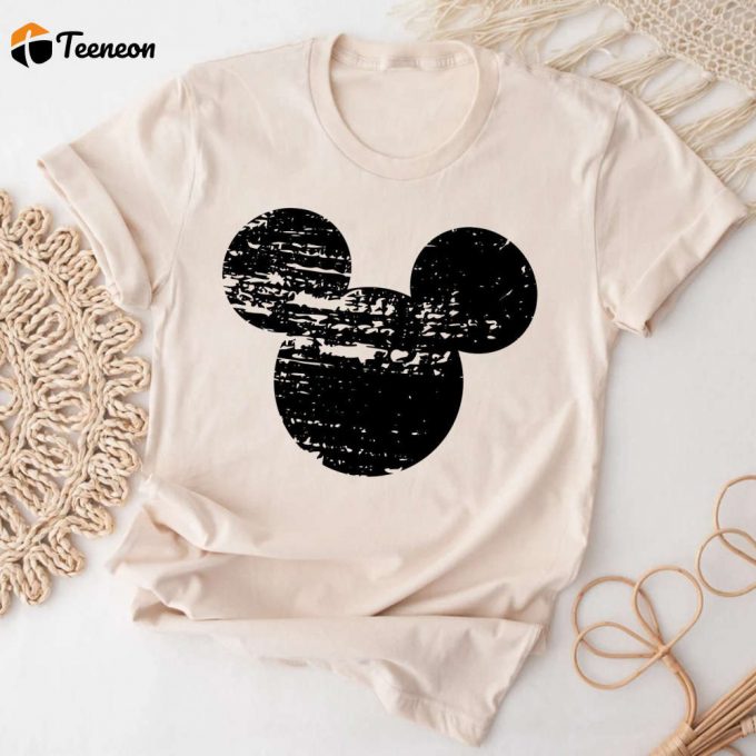 Get Nostalgic With Mickey Vintage Shirt: Disney Family Matching Shirts Walt Disney Mickey Mouse Disney Kids Shirts 1