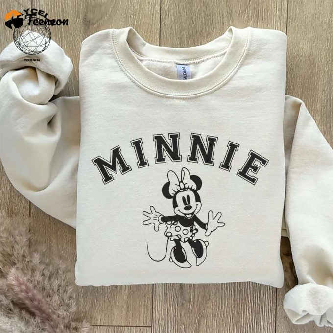 Vintage Minnie Mouse Shirt: Disney World &Amp;Amp; Disneyland Family Shirts – Perfect For Matching Family Outfits 1