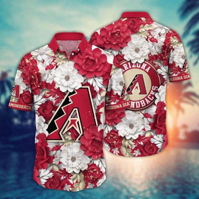 Mlb Arizona Diamondbacks Hawaiian Shirt Aloha Spirit At Every Base For Sport Fan 2