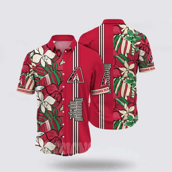 Mlb Arizona Diamondbacks Hawaiian Shirt Immerse Yourself In The Sea Breeze For Fans 2