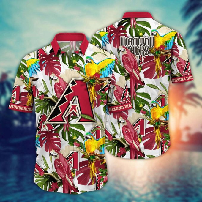 Mlb Arizona Diamondbacks Hawaiian Shirt Victory In Bloom Gift For Fans 2