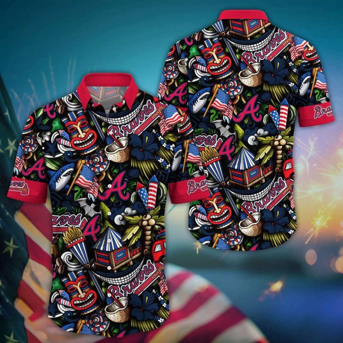 Mlb Atlanta Braves Hawaii Shirt Vibrant Aloha For Cool Fans 2