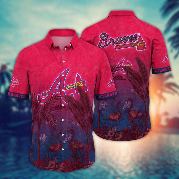 Mlb Atlanta Braves Hawaiian Shirt Chase The Sunset Gift For Fans 2