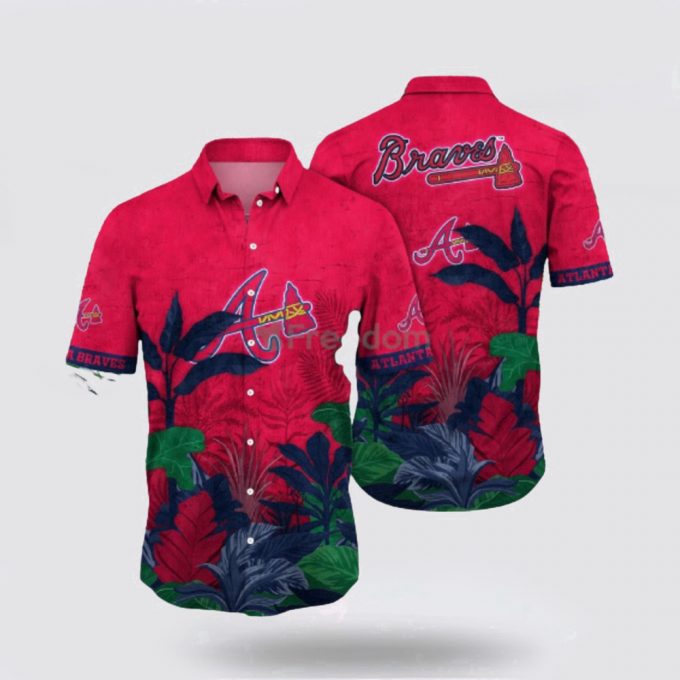 Mlb Atlanta Braves Hawaiian Shirt Explore Ocean Vibes With Unique Tropical Fashion For Fans 2