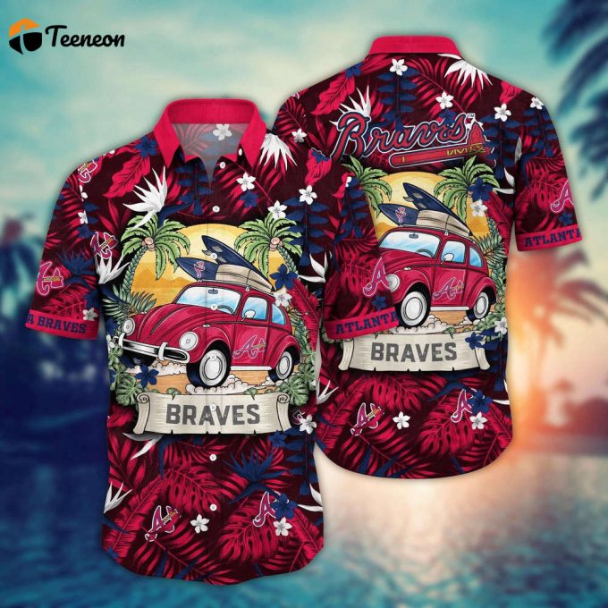 Mlb Atlanta Braves Hawaiian Shirt Summer Heatwave For Sports Fans 1