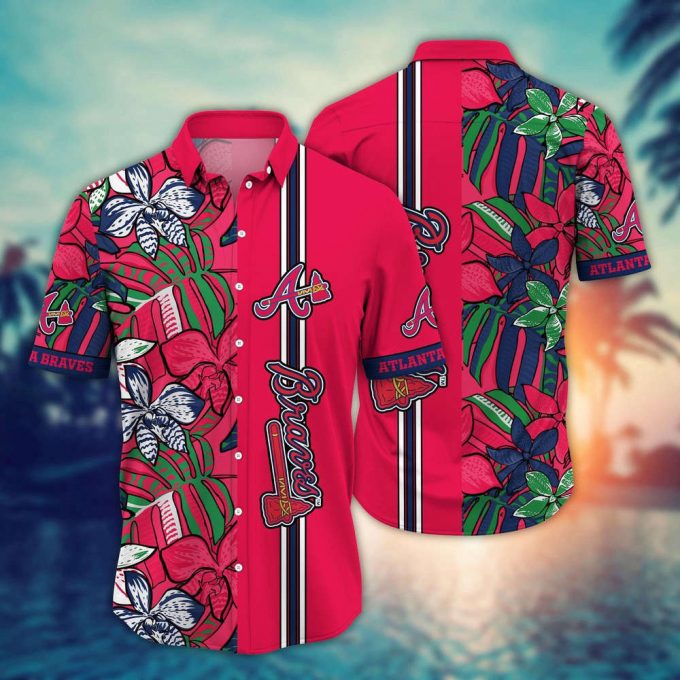 Mlb Atlanta Braves Hawaiian Shirt Summer Swirl Gift For Fans 2