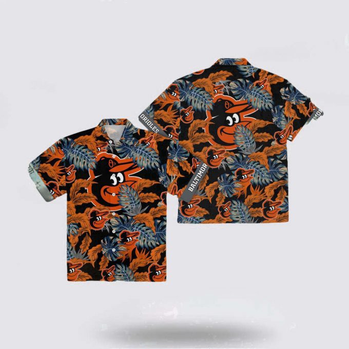 Mlb Baltimore Orioles Hawaiian Shirt Escape To Paradise Your Ultimate Tropical For Fans 2