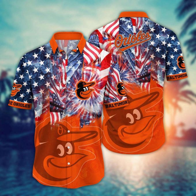 Mlb Baltimore Orioles Hawaiian Shirt Flower Game Day Aloha Mlb Style For Fans 2