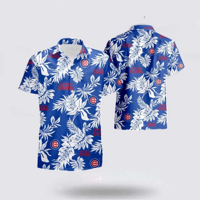 Mlb Chicago Cubs Hawaiian Shirt Surfing In Style With The Super Cool For Fans 2