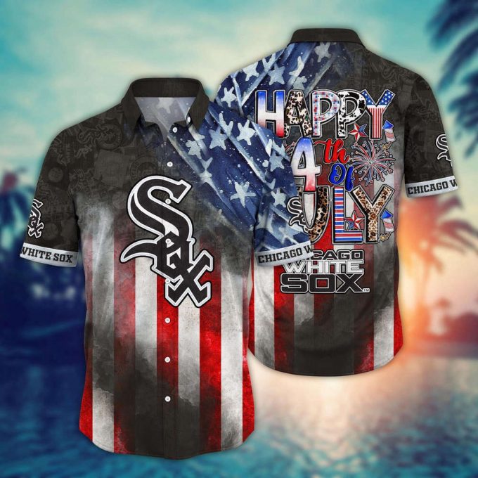 Mlb Chicago White Sox Hawaii Shirt Independence Day Trendy Hawaiian Tops For Cool Fans 2