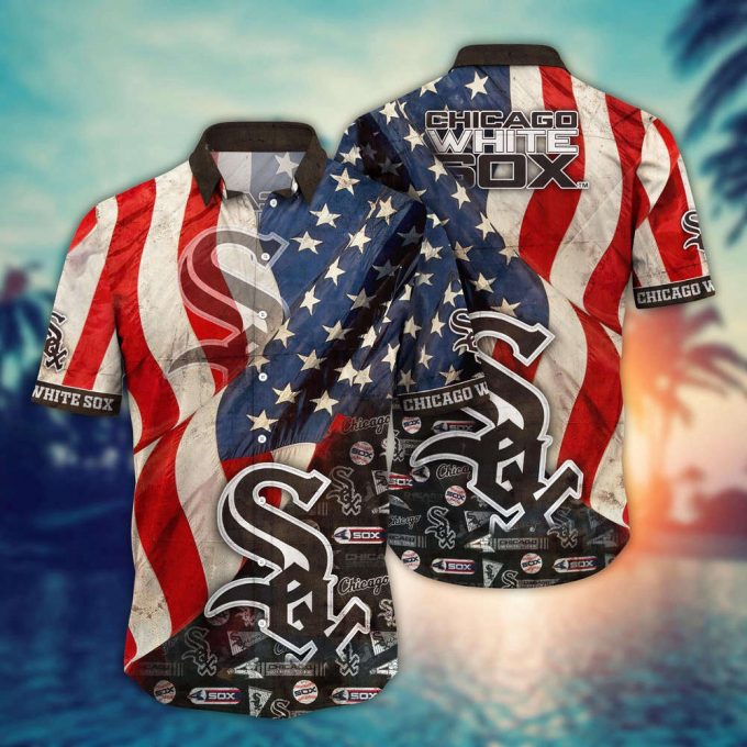 Mlb Chicago White Sox Hawaiian Shirt Flower Swing Into Hawaiianan Chic For Fans 2