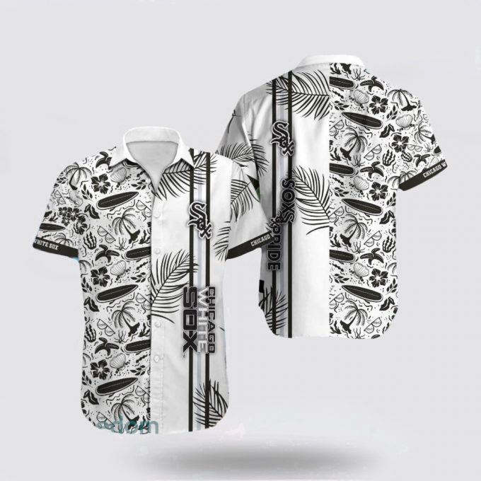 Mlb Chicago White Sox Hawaiian Shirt Transform The Beach Into A Catwalk For Fans 2