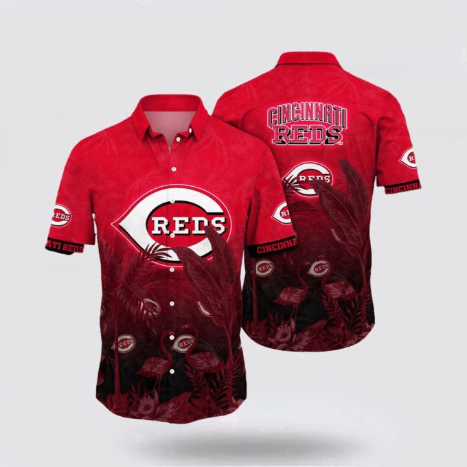 Mlb Cincinnati Reds Hawaiian Shirt Explore Ocean Vibes With Unique Tropical Fashion For Fans 2