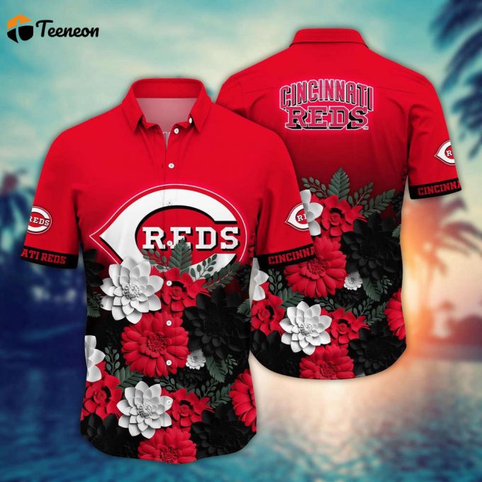 Mlb Cincinnati Reds Hawaiian Shirt Hawaiian Heatwave For Sport Fan 1