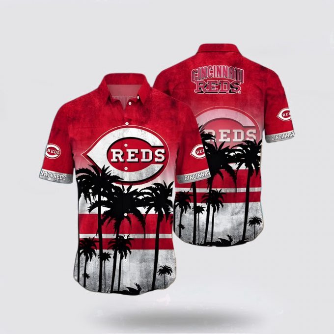 Mlb Cincinnati Reds Hawaiian Shirt Perfect Fusion Baseball And Hawaiian Style For Fans 2