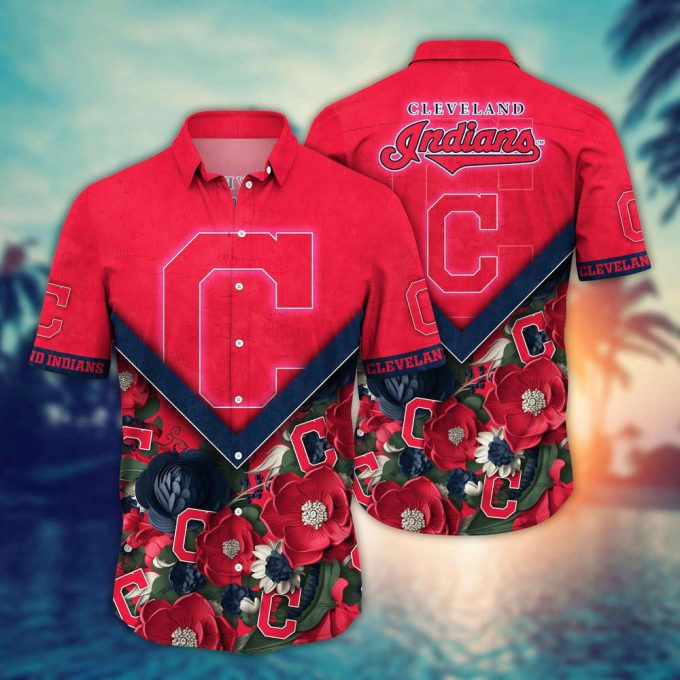 Mlb Cleveland Indians Hawaiian Shirt Summer Swing For Sport Fan 2