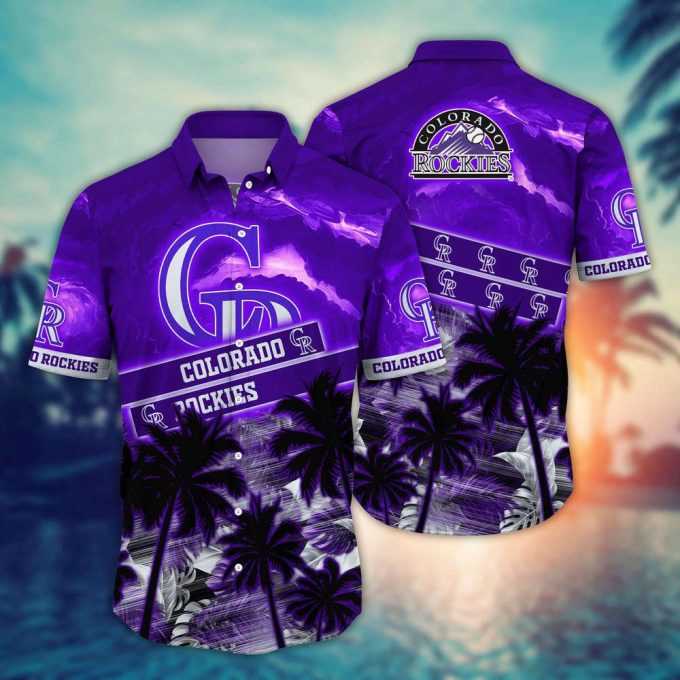 Mlb Colorado Rockies Hawaiian Shirt Aloha Spirit Soars Gift For Fans 2