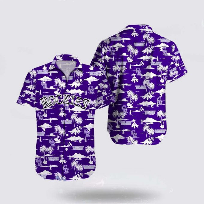 Mlb Colorado Rockies Hawaiian Shirt Celebrate Summer In Style For Fans 2