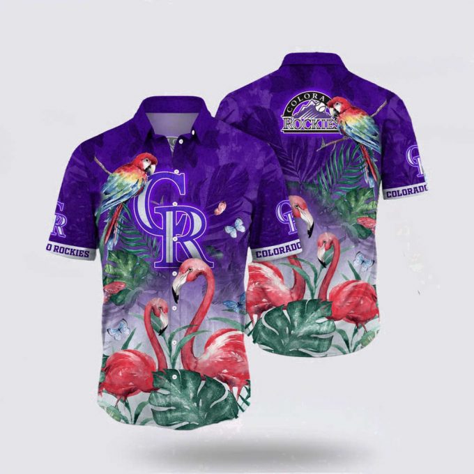 Mlb Colorado Rockies Hawaiian Shirt Feel The Aloha Spirit For Fans 2