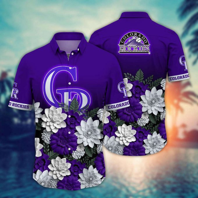 Mlb Colorado Rockies Hawaiian Shirt Hawaiian Heatwave For Sport Fan 2