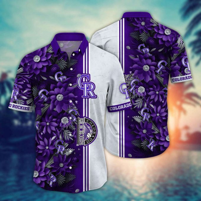 Mlb Colorado Rockies Hawaiian Shirt Steal The Bases Steal The Show For Fans 2