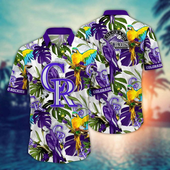 Mlb Colorado Rockies Hawaiian Shirt Victory In Bloom Gift For Fans 2