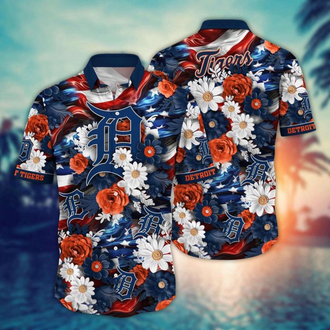 Mlb Detroit Tigers Hawaii Shirt Independence Day For Cool Fans 2