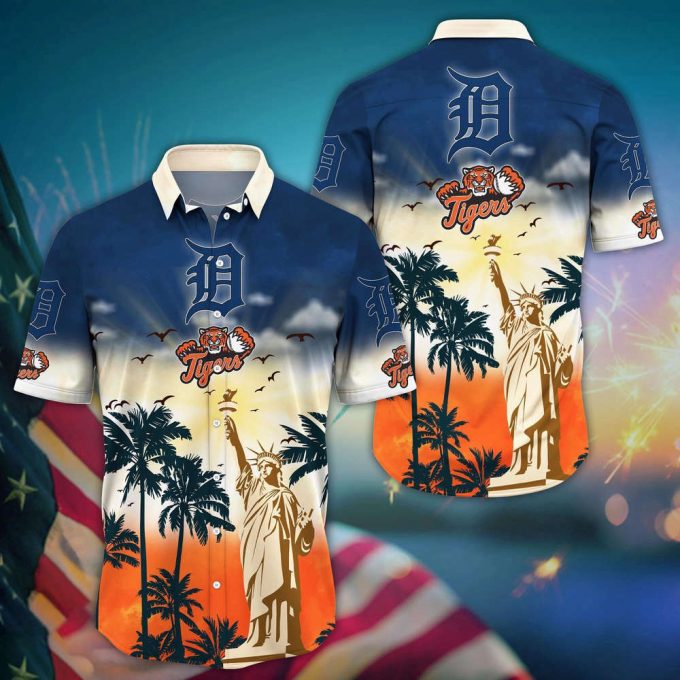 Mlb Detroit Tigers Hawaii Shirt Sunrise To Sunset For Cool Fans 2