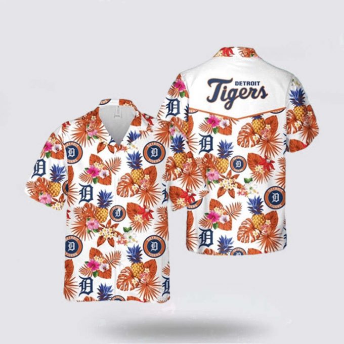 Mlb Detroit Tigers Hawaiian Shirt Escape To Paradise Your Ultimate Tropical Fashion Experience For Fans 2