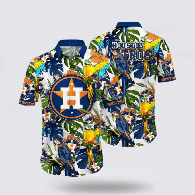 Mlb Houston Astros Hawaiian Shirt Explore Ocean Vibes With The Unique For Fans 2